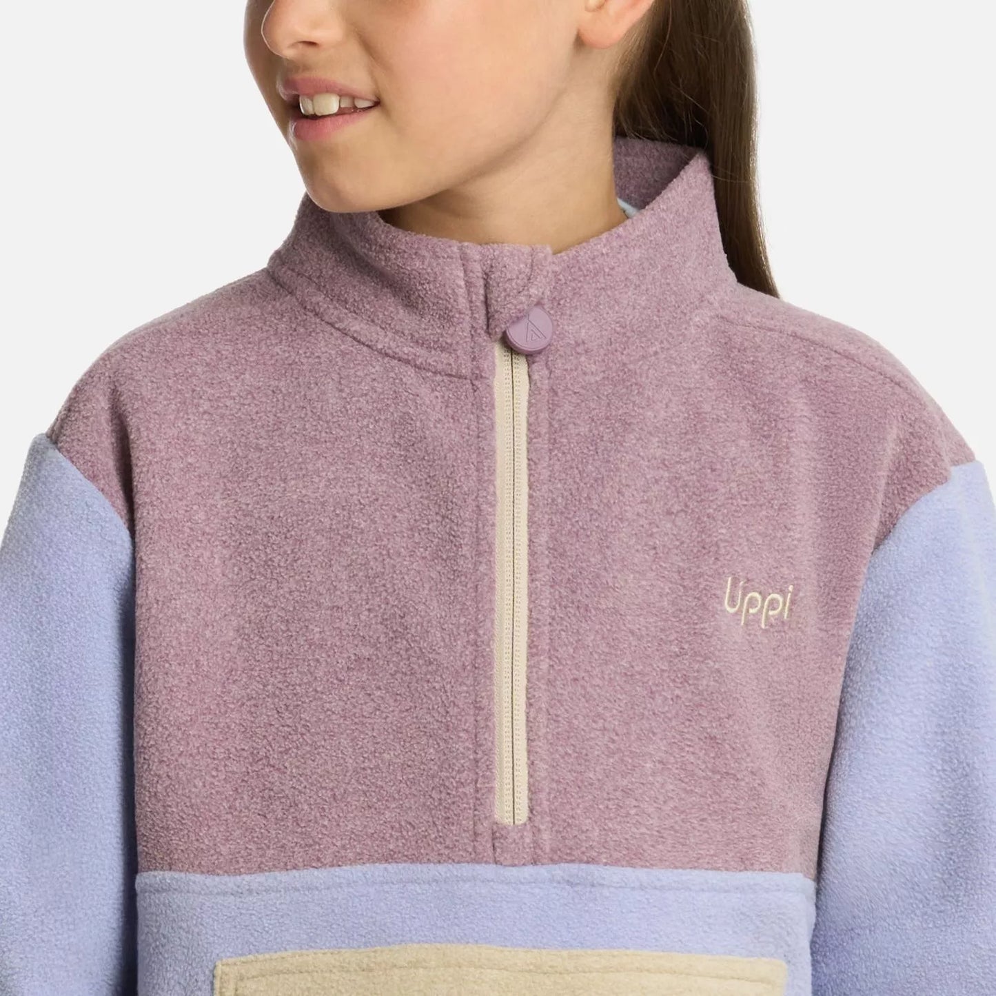 Polar Niña Forest 14 Zip Sweatshirt Lila