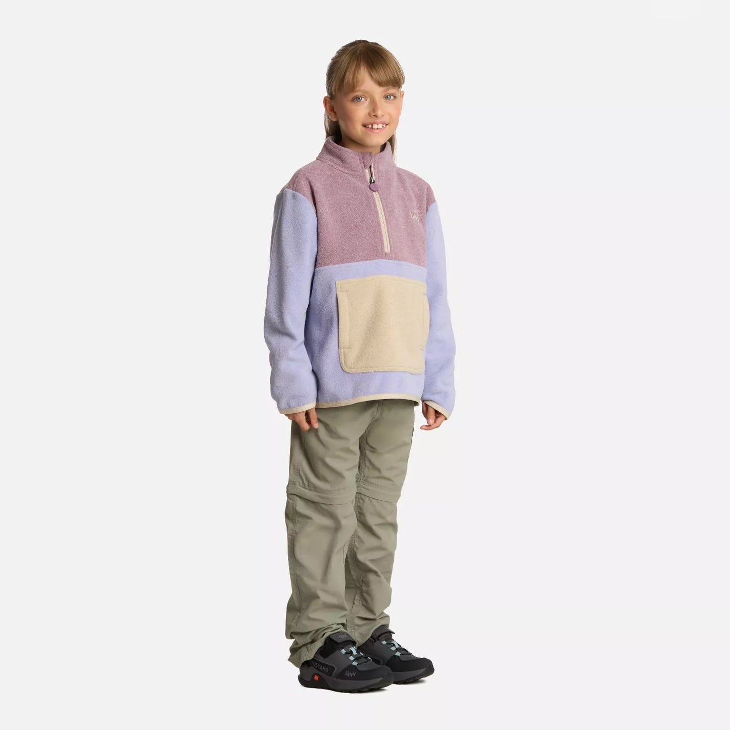 Polar Niña Forest 14 Zip Sweatshirt Lila