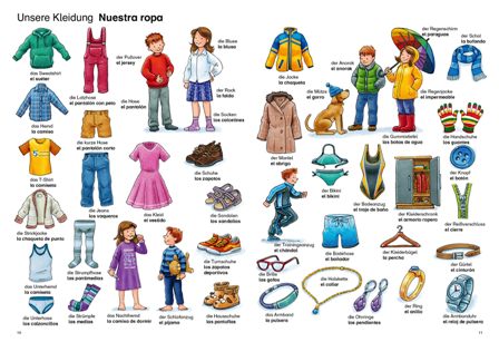 Mein erstes Spanisch Bildwörterbuch - Mi primer diccionario con imágenes Alemán - Español