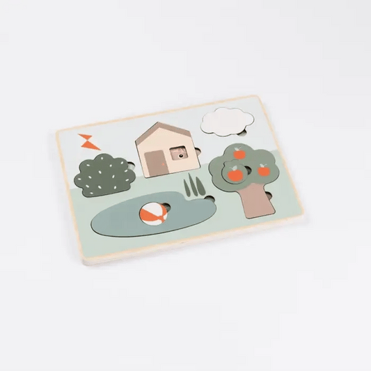 Rompecabezas en capas Deer Friends varios colores