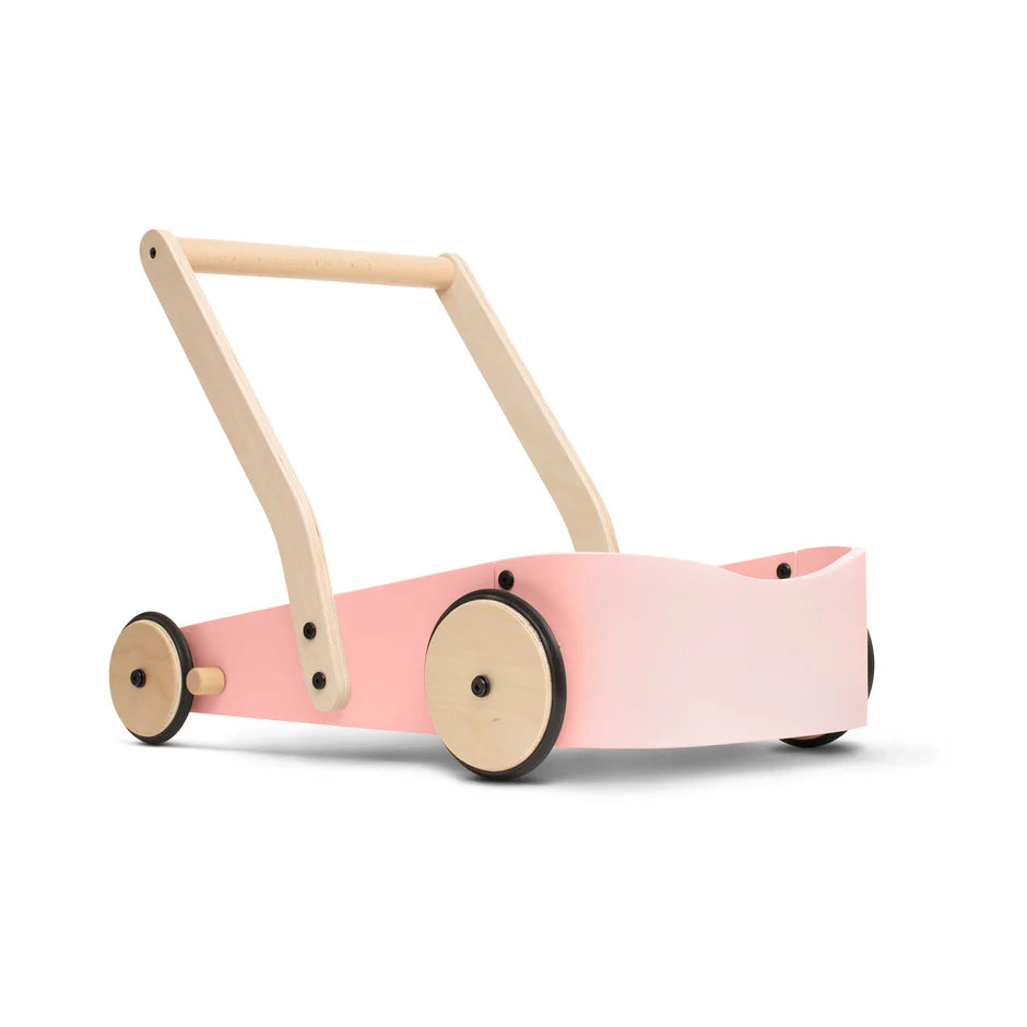 CARRITO ANDADOR PARA BEBÉ ROSA