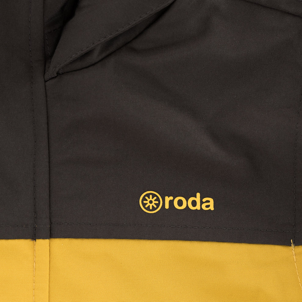 Chaqueta Impermeable para niños y niñas Amarillo