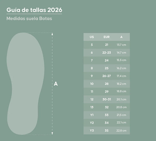 Botas de agua para niños y niñas Roda Verde