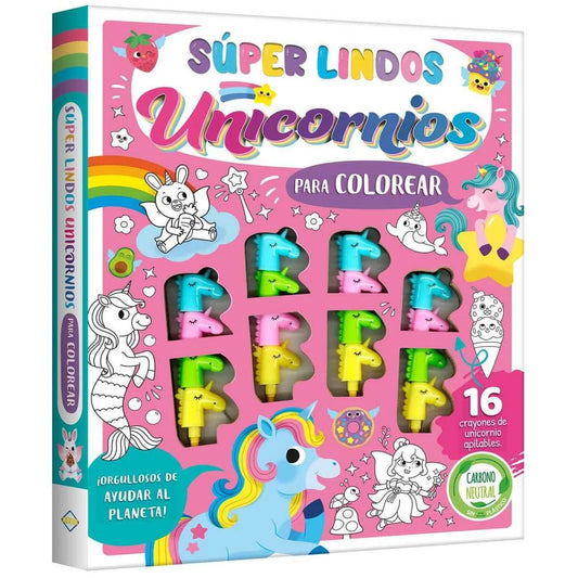 SUPER LINDOS UNICORNIOS PARA COLOREAR