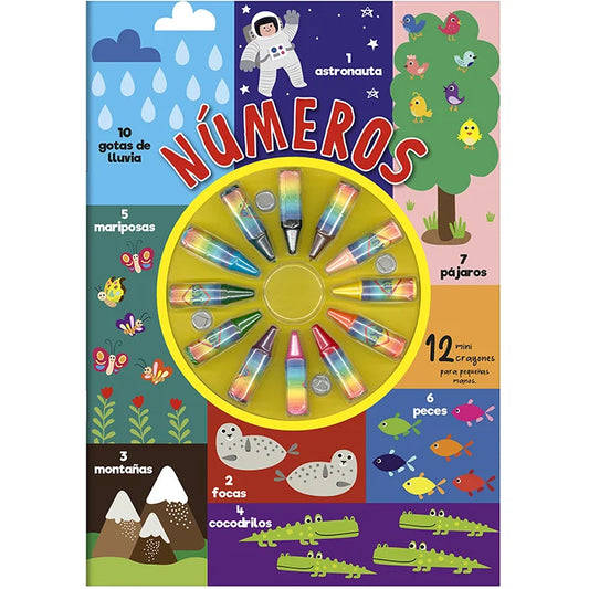 LIBRO PARA COLOREAR NUMEROS