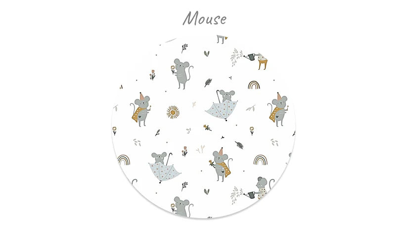 Cojín lactancia estampado - Mouse