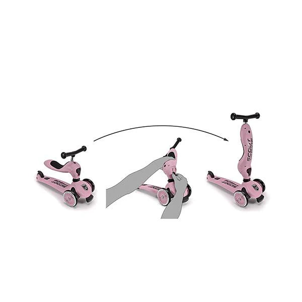 Scooter 2 en 1 Highwaykick 1 Palorosa - Scoot and Ride