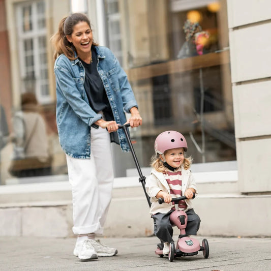 Scooter 2 en 1 Highwaykick 1 Push and Go Wildberry - Scoot and Ride