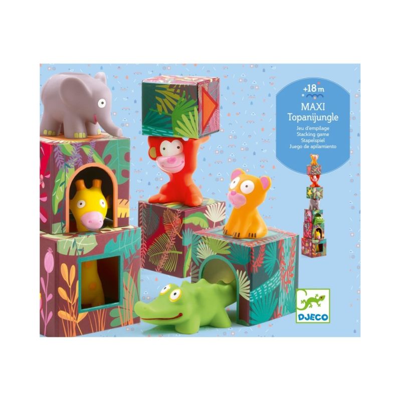 Cubos Maxi Topanijungle - Djeco