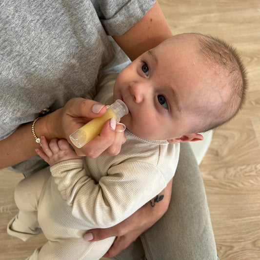 Recolector y dispensador de calostro PREESTERILIZADO Haakaa