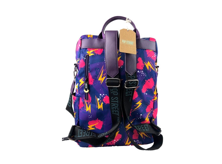 MOCHILA ESCOLAR POP STREET YUM MORADO