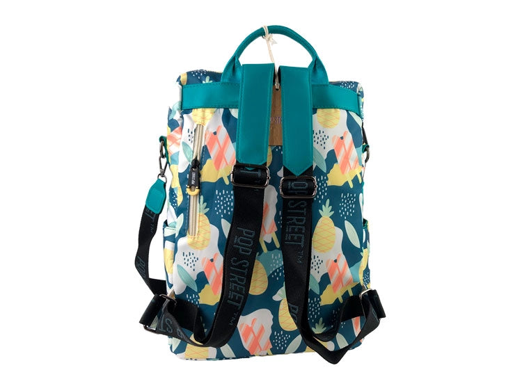 MOCHILA ESCOLAR POP STREET YUM VERDE