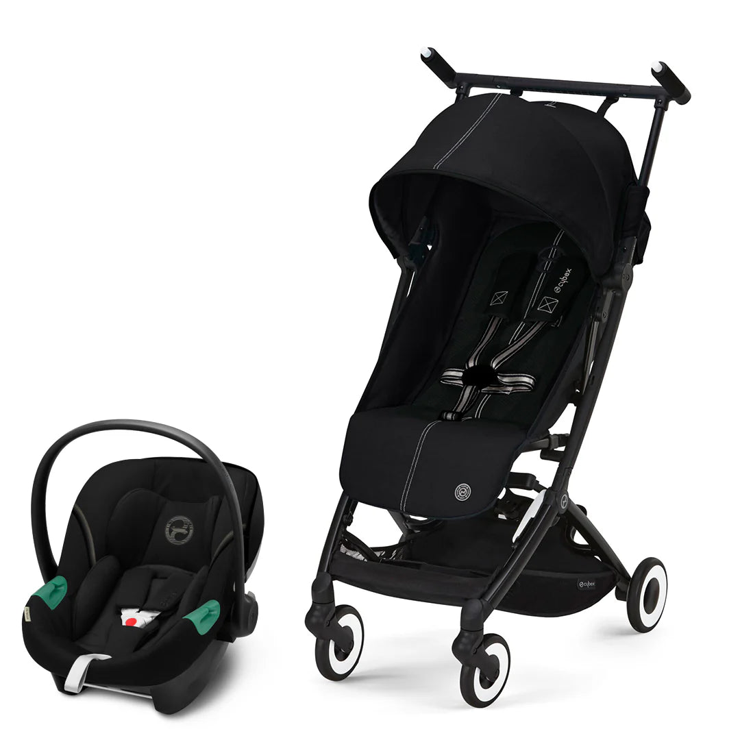 Travel System Beezy (One Box)+ Aton S2 Moon Black Cybex
