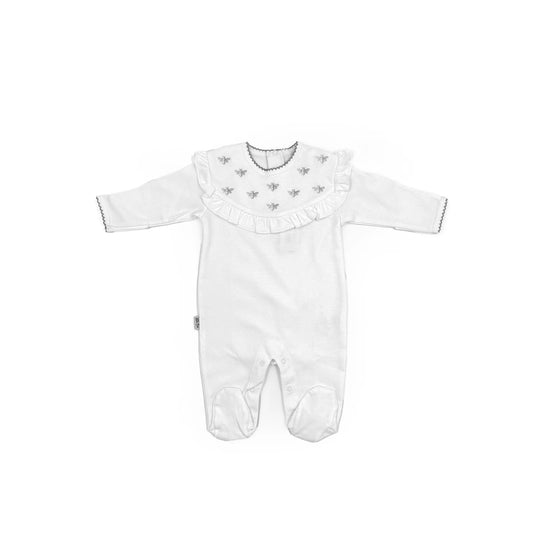 Pijama Baby NiƱa White Bee