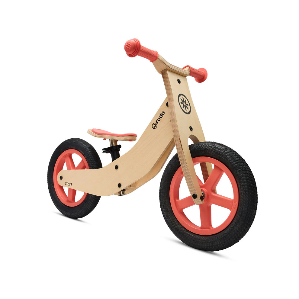 BICICLETA DE MADERA PARA NIÑOS Y NIÑAS RODA START