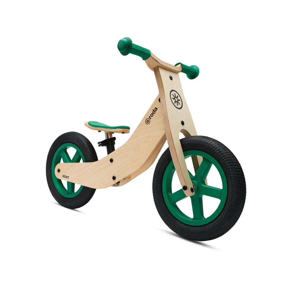 BICICLETA DE MADERA PARA NIÑOS Y NIÑAS RODA START