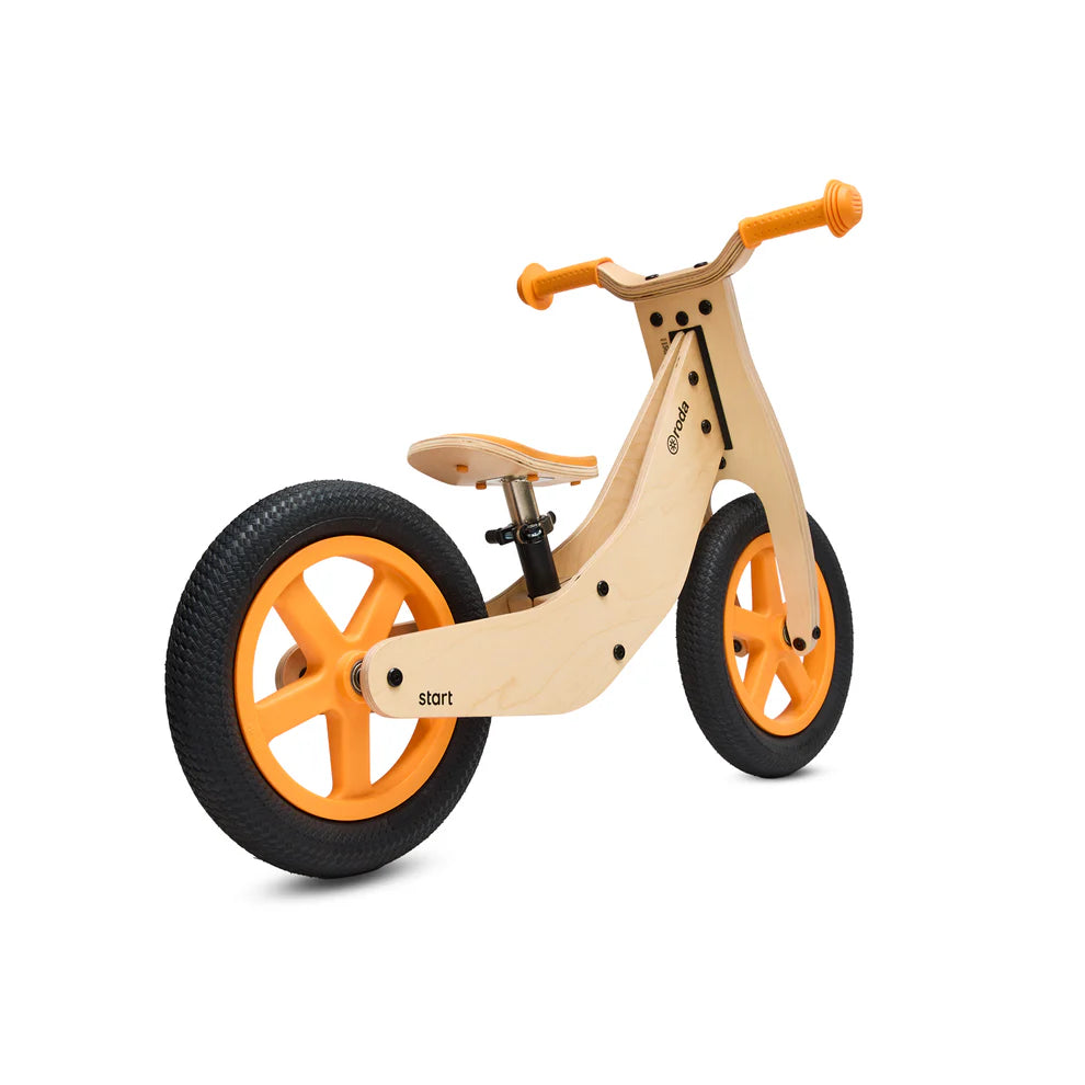 BICICLETA DE MADERA PARA NIÑOS Y NIÑAS RODA START