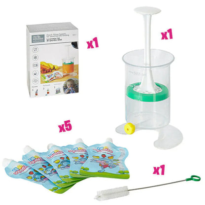 Starter Kit +  5 Repuestos + Escobilla Fill N Sqeeze
