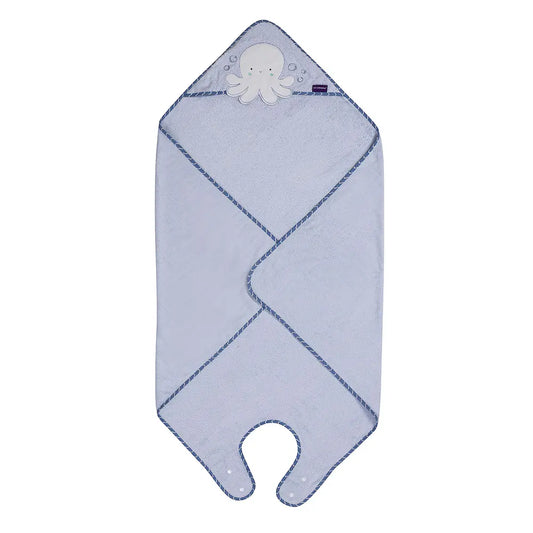 Toalla Delantal Celeste Pulpo - Clevamama