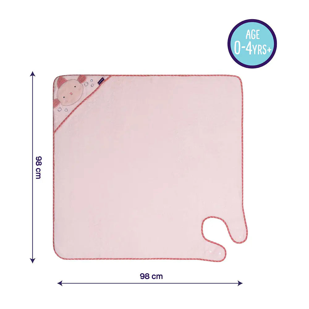 Toalla Delantal Rosa Pez Clevamama
