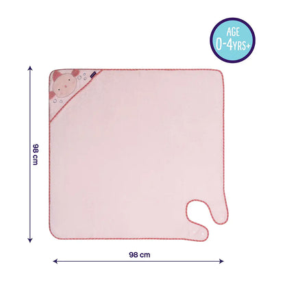 Toalla Delantal Rosa Pez Clevamama