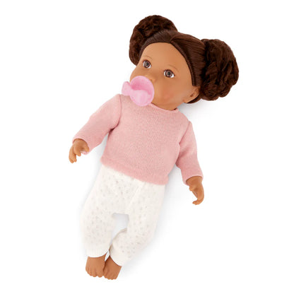 Muñeca LullaBaby - Morena Top Rosado