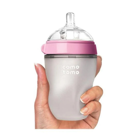 Mamadera Comotomo 250 ML Rosada