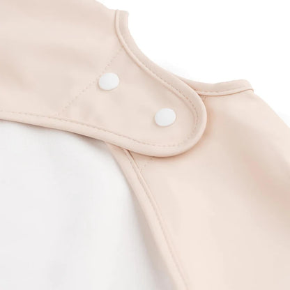 Babero grande con mangas y bolsillo Ozzo rosa 6-18M
