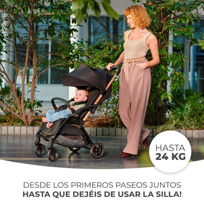 Coche de paseo Apino Raben Black- KinderKraft