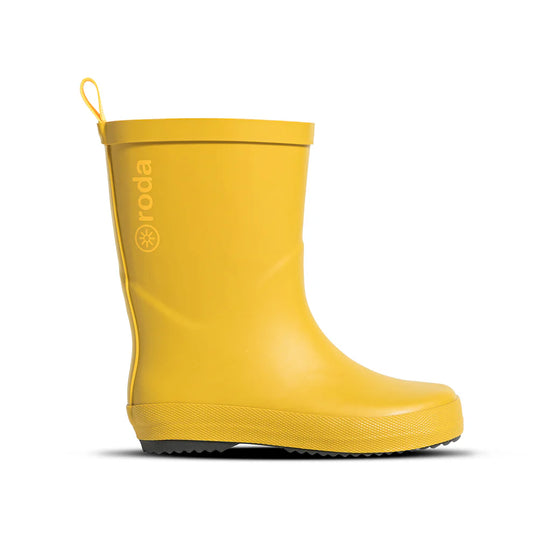Botas de agua para niños y niñas Roda Amarillo