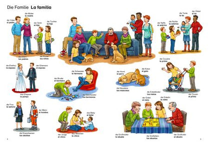 Mein erstes Spanisch Bildwörterbuch - Mi primer diccionario con imágenes Alemán - Español