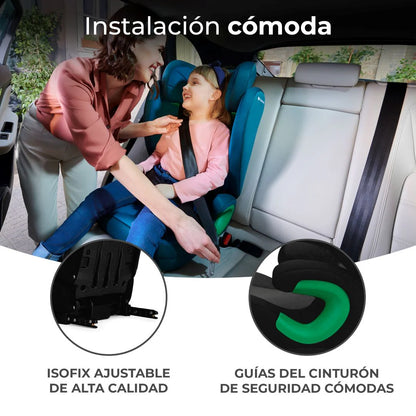 Silla de auto Butaca JUNIOR FIX 2 i-Size Graphite Black