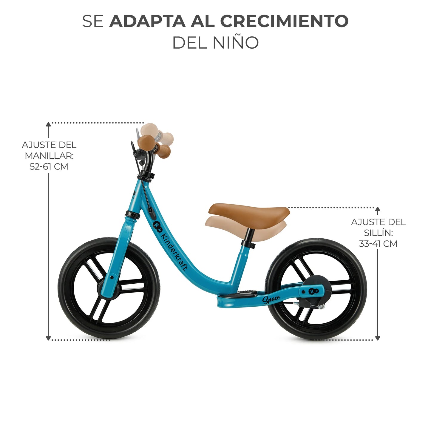 Bicicleta de Balance Space Kinderkraft