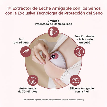 Extractor de Leche Materna M5 Smart Control por App y Manos Libres