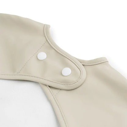 Babero grande con mangas y bolsillo Lalee arena 6-18M