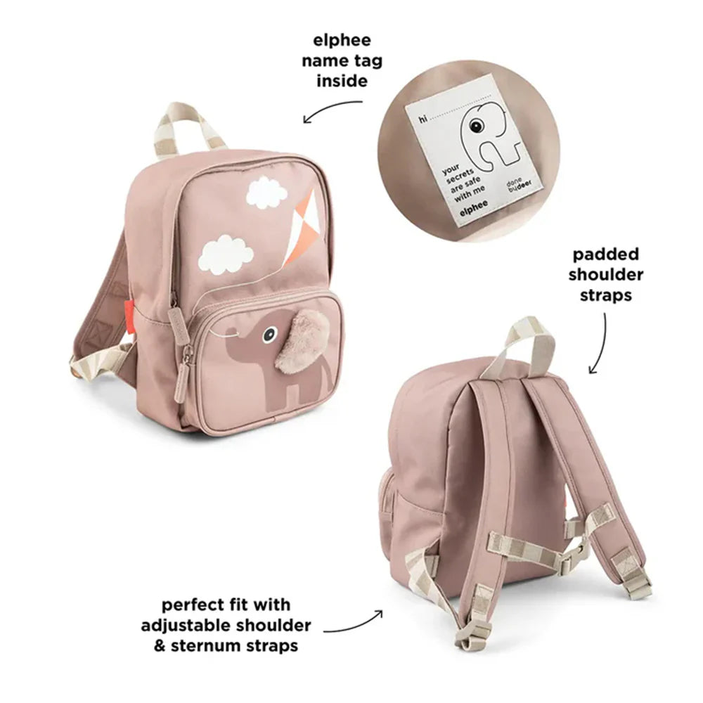 Mochila niños Elphee rosa