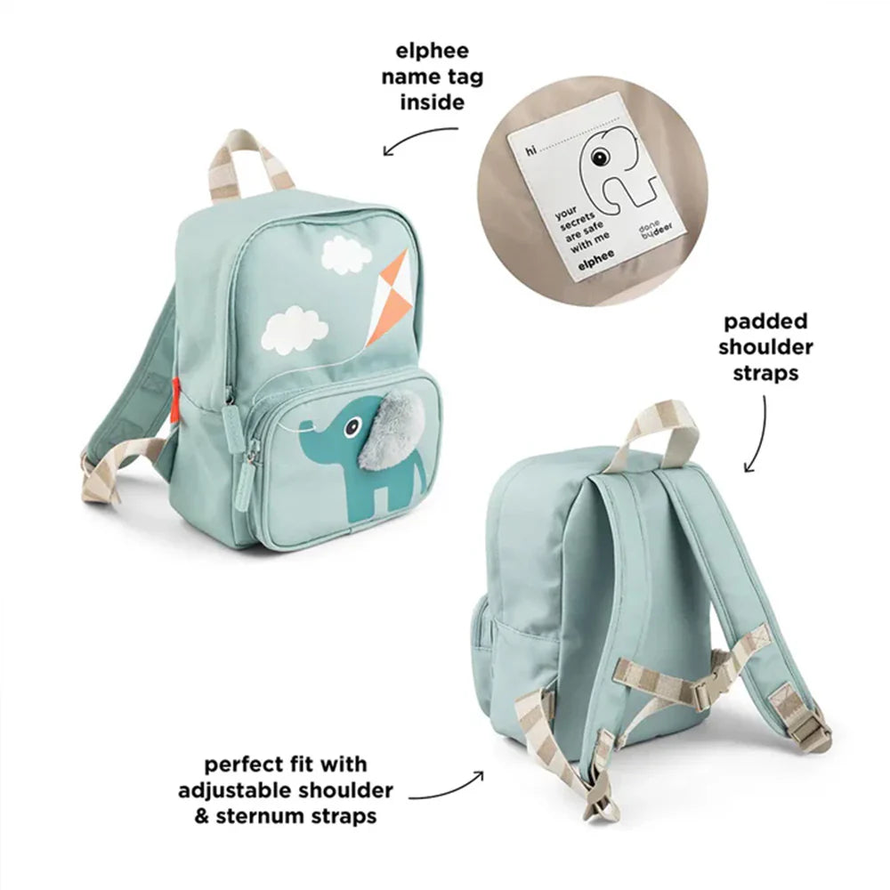 Mochila niños Elphee azul