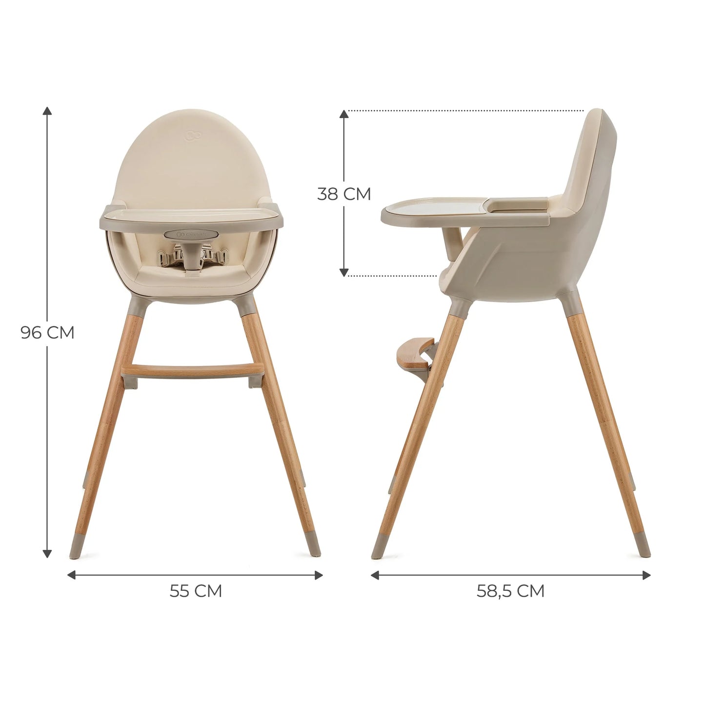 Silla de comer FINI 2 Kinderkraft