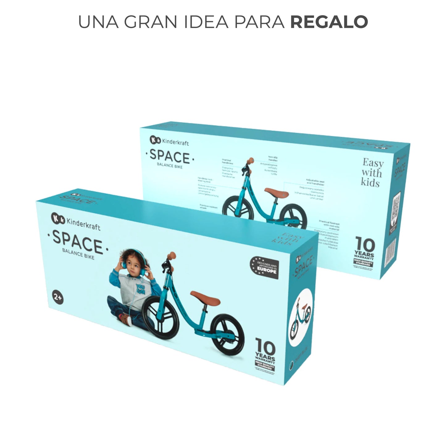 Bicicleta de Balance Space Kinderkraft