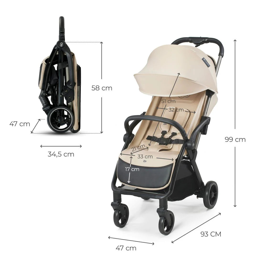 Coche de paseo Apino Dune Beige - KinderKraft
