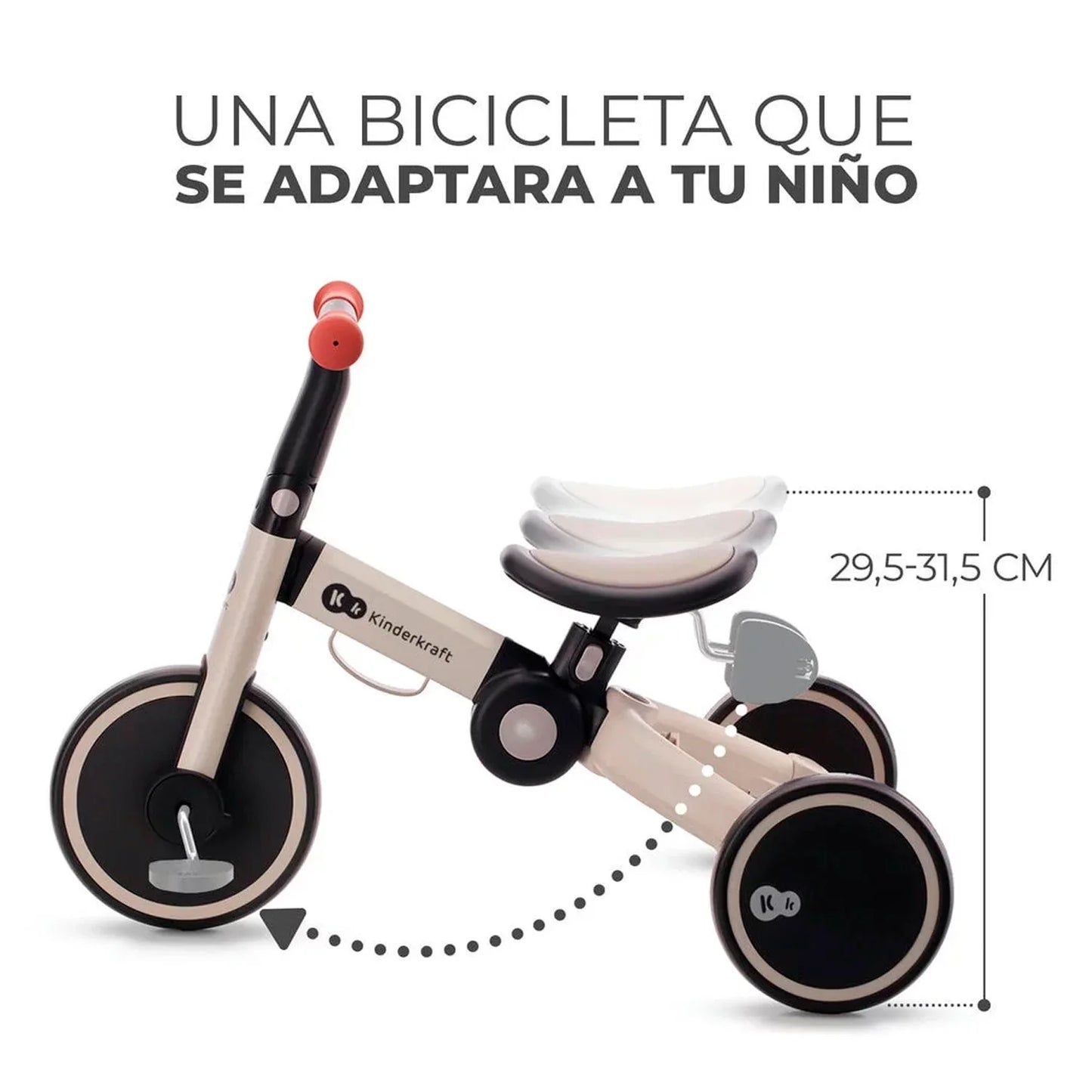 Triciclo 4Trike 3 en 1 Primrose Yellow