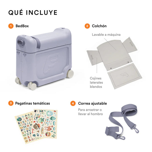 Maleta Stokke® JetKids™ BedBox™ V4 - Artic Blue