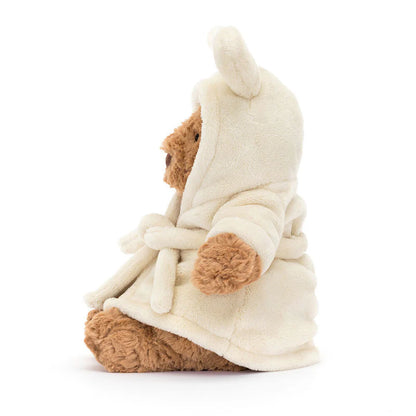Peluche Bartolomeo con bata de baño Jellycat
