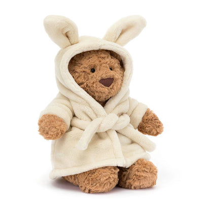 Peluche Bartolomeo con bata de baño Jellycat