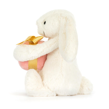 Peluche con Regalo Rosa