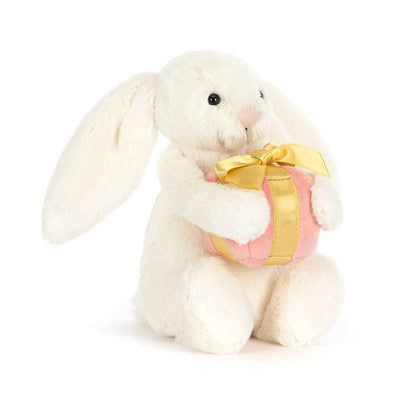 Peluche con Regalo Rosa