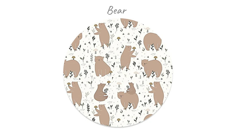 Cojín lactancia estampado - Bear
