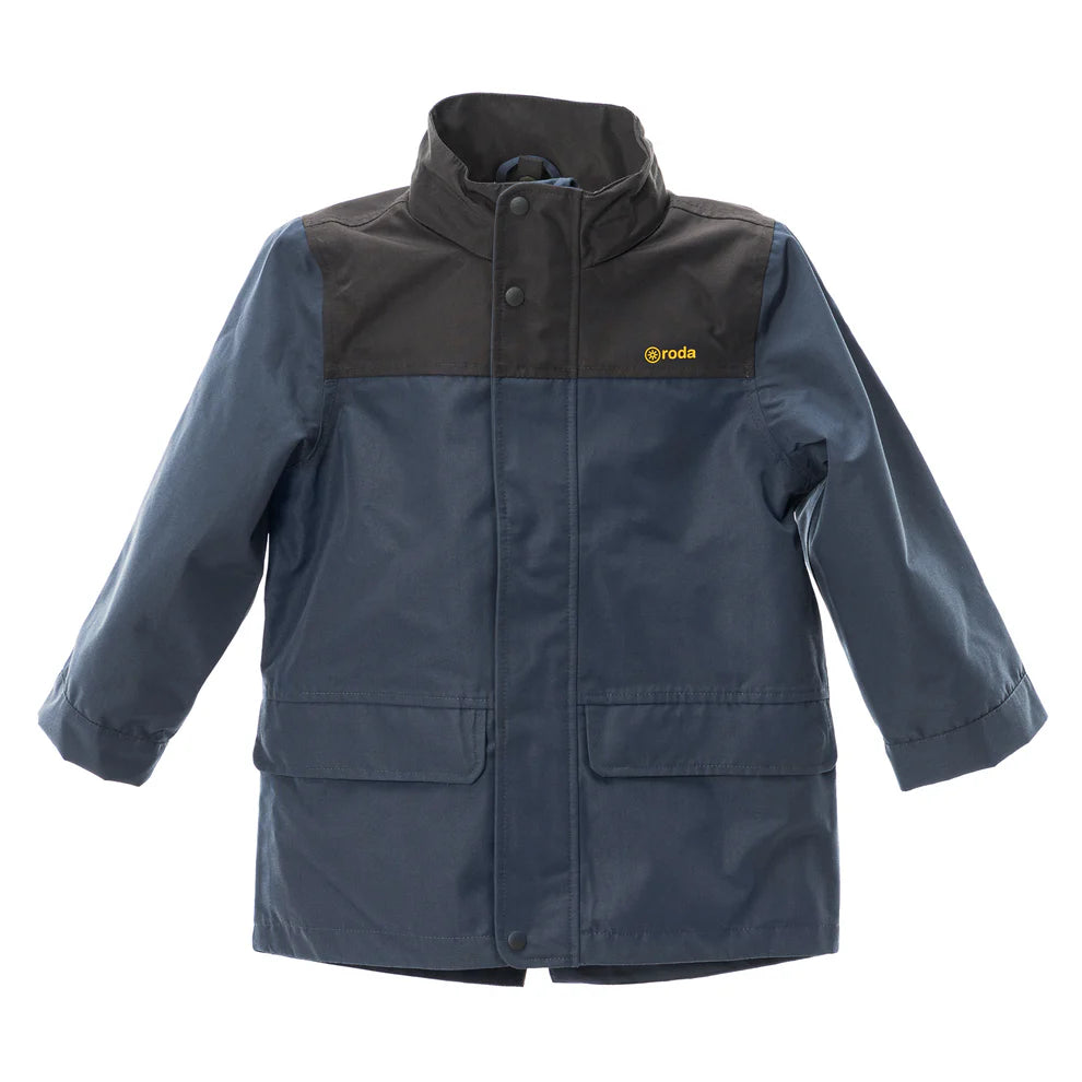 Chaqueta Impermeable para niños y niñas Azul