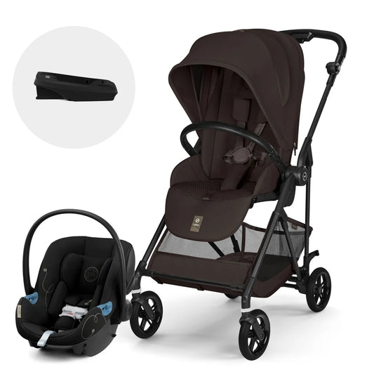Coche Travel System Melio Carbon + Aton G + Base G - Cybex