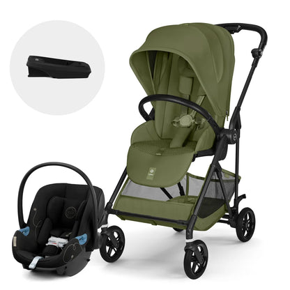 Coche Travel System Melio Carbon + Aton G + Base G - Cybex